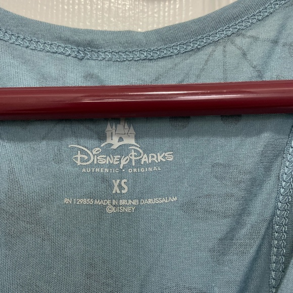 Disney Princess Once Upon a Time Blue Sleeveless Tank - Picture 5 of 10